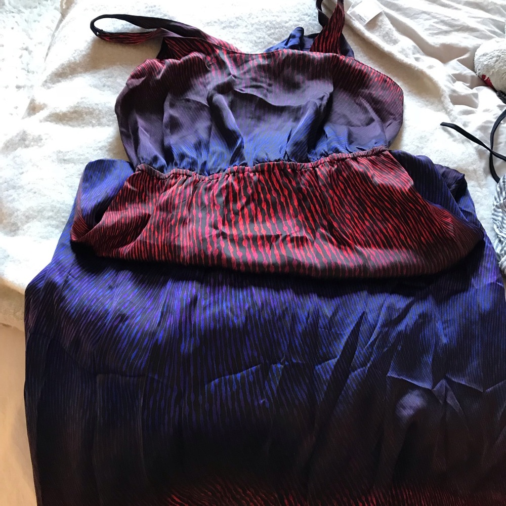 NWT Club Monaco silk maxi dress beautiful